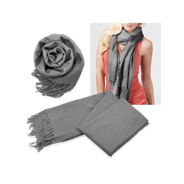 New Fashion Women's Long Soft Real 100% Silk Solid Scarf Wrap Shawl Stole New Fashion Women's Long Soft Real 100% Silk Solid Scarf Wrap Shawl Stole